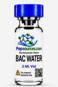 BAC Water – Bacteriostatic Water 3 ML Vial